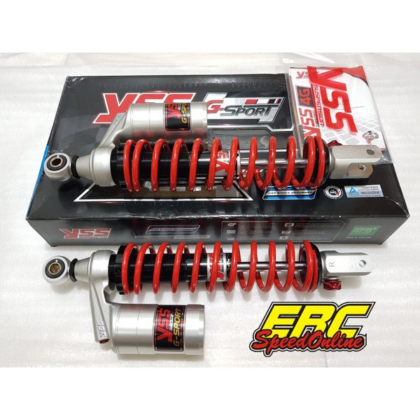 SHOCK YSS XMAX 250 G SPORT TG302 350TRL MERAH RACING ORIGINAL ORI