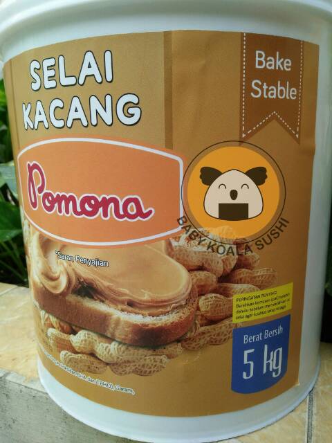 POMONA Pasta Selai Kacang 500 g Halal | Creamy Peanut Spread