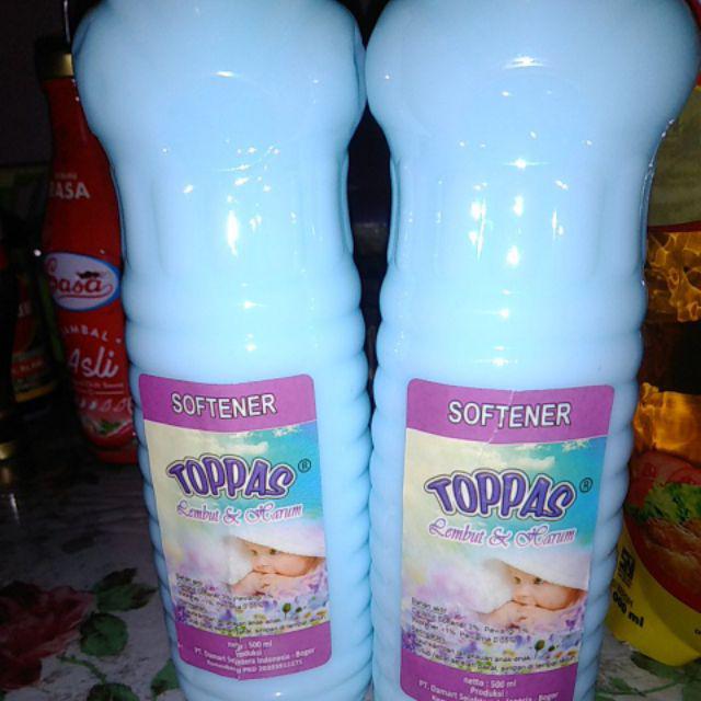 Toppas Softener Biru 500ml
