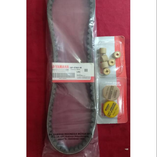 V belt set Mio j 54p,soul GT 115, Fino 115