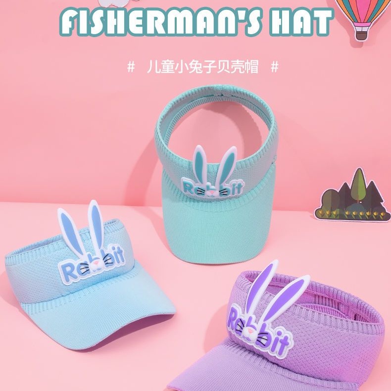 Topi Matahari Anak karakter lucu Anti UV High Quality Origial Import