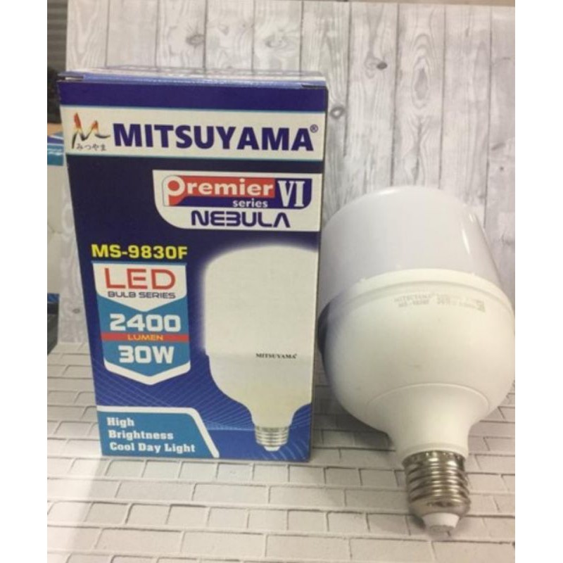 Mitsuyama Bohlam Lampu 5Watt 10Watt 15Watt 20Watt 30Watt 40Watt 50Wat / Bohlam Premier Series NEBULA