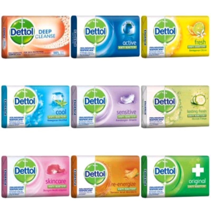 Dettol batang 60 gr