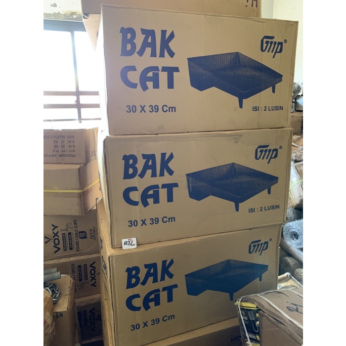 Bak Cat Roller Miring Biru Besar GMP 30cm x 39cm [24pc]