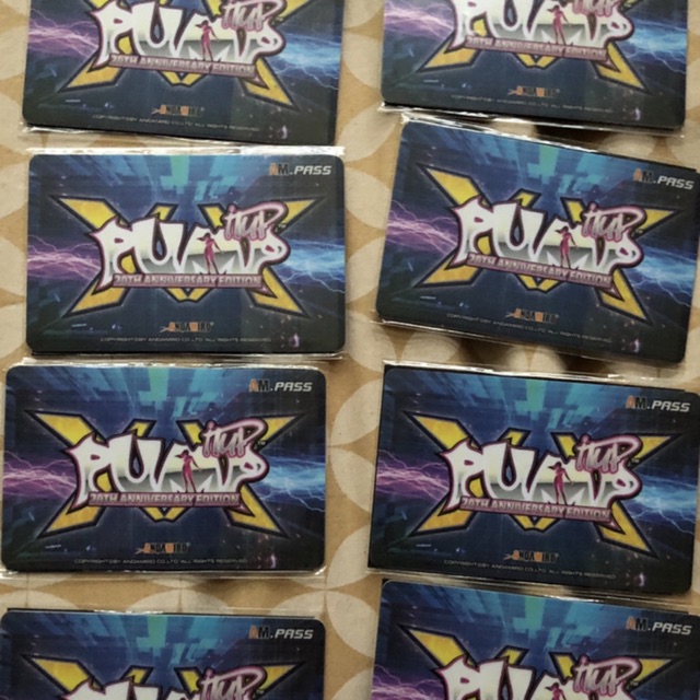 Kartu Pump It Up Prime / Andamiro Card untuk mesin pump