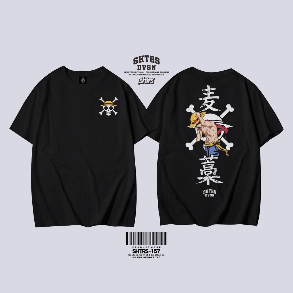 TSHIRT ANIME ONE PIECE KAOS LUFFY ONE PIECE BAJU ONE PIECE MURAH