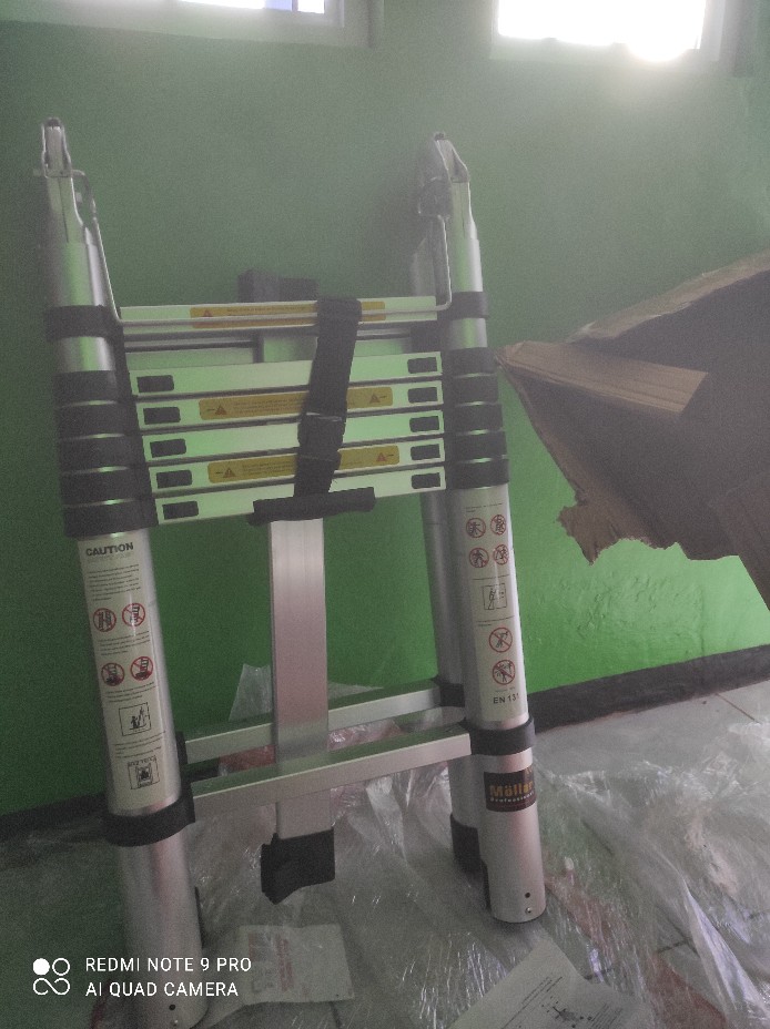 Tangga Double Teleskopik 2.2+2.2  4.4 M Telescopic Mollar
