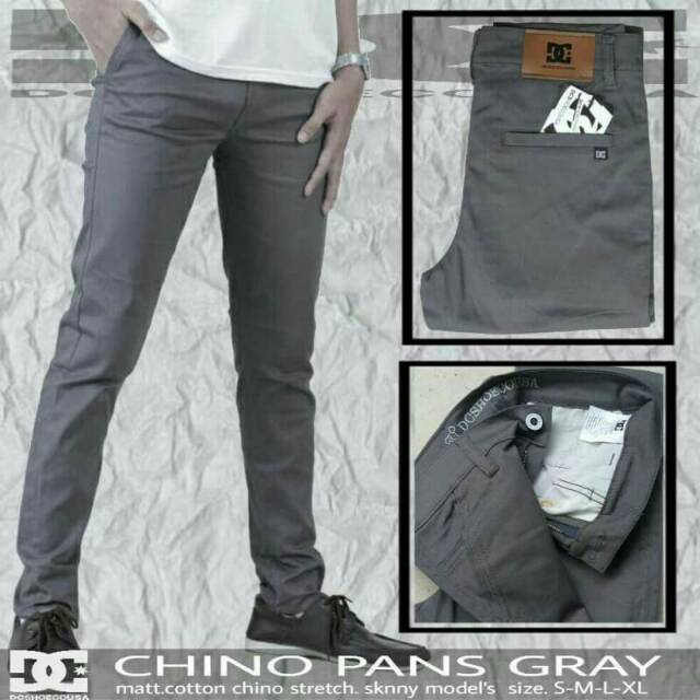 Celana chino DC SHOES variasi premium / celana pria distro COD BISA