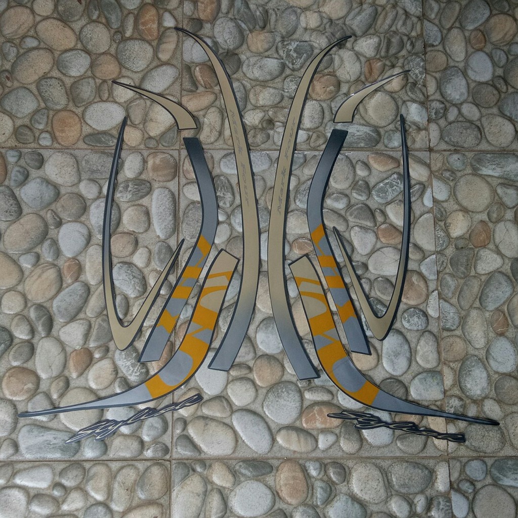 stiker striping motor honda scoopy stylish 2021