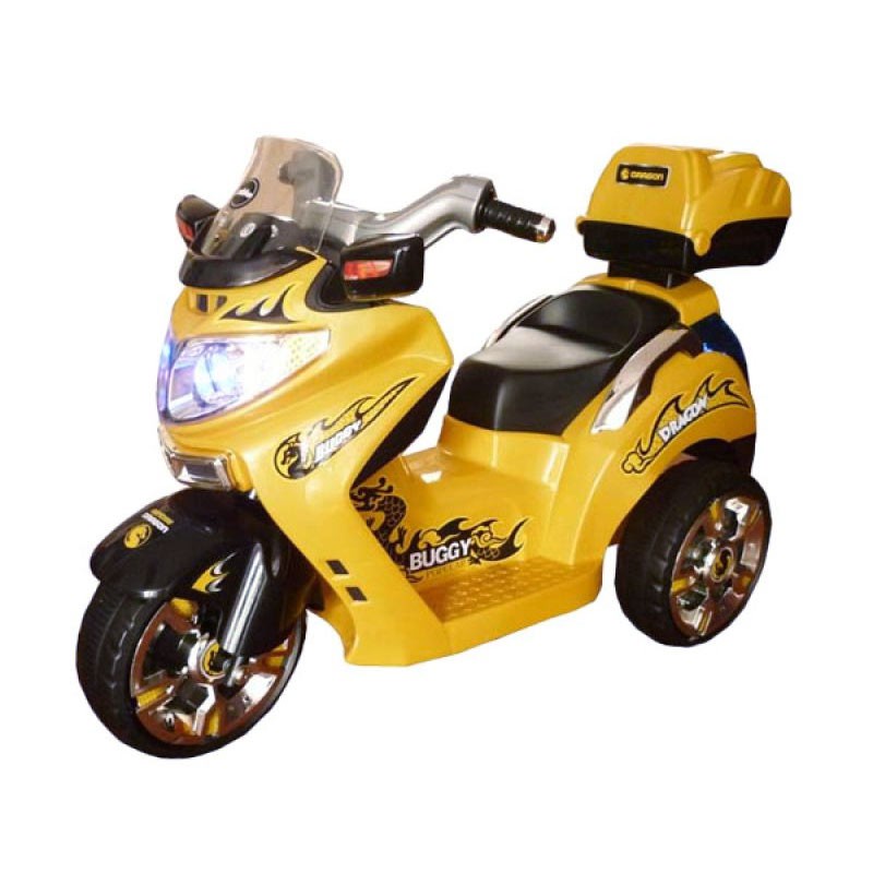 Pliko Motor Aki PK7100 / Motor Mainan Anak - Yellow