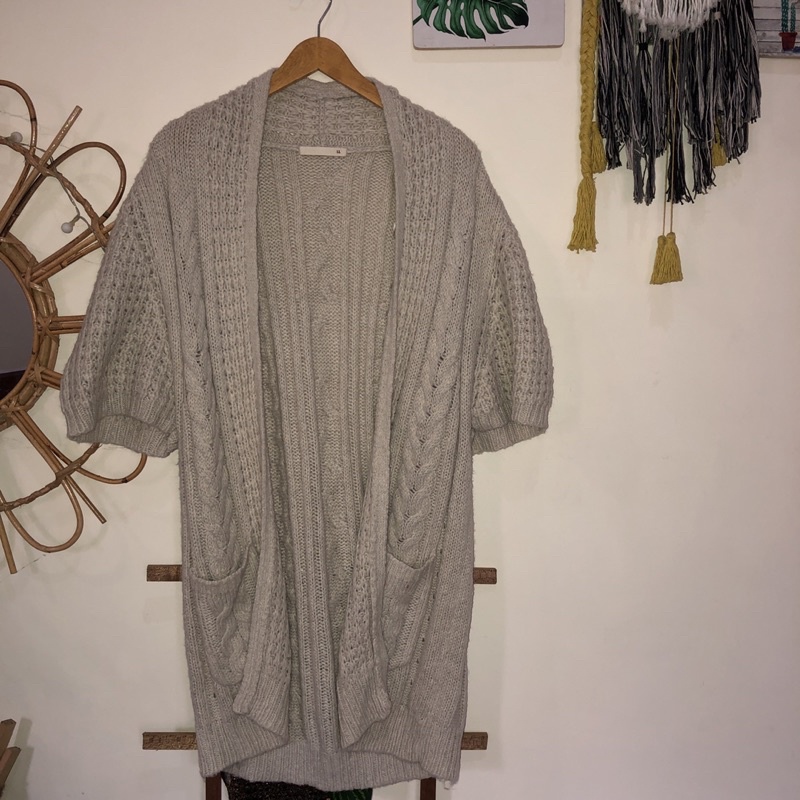 Cardigan Rajut Tebal Korean Style Murah