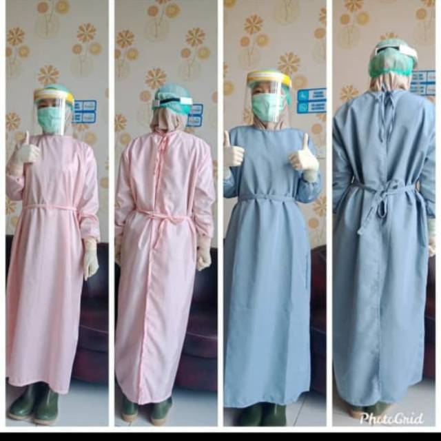 Jubah operasi surgical gown baju ok