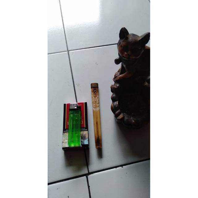 Gumbeng gading ukir 15cm