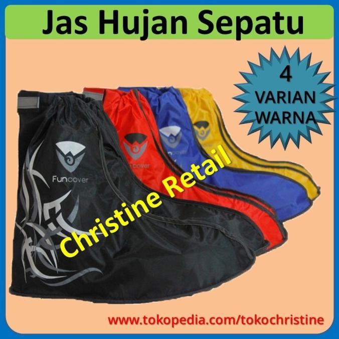 Jas Hujan Sepatu Sarung Sepatu Rain Cover Shoes Anti Air Keren Unik