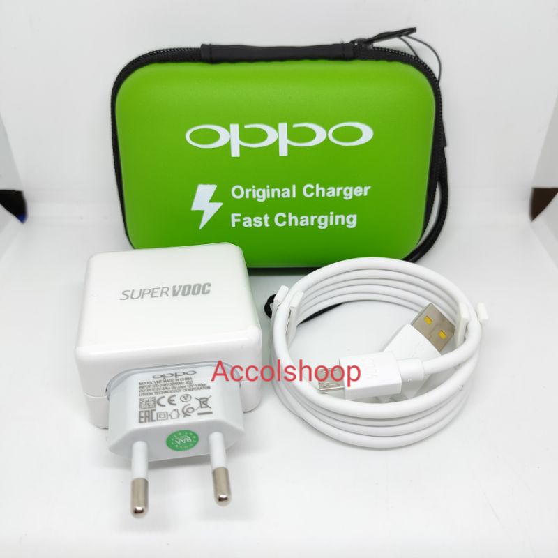 Charger Oppo / Original Charger Fast Charging 4A USB Tipe C - Type C Plus Dompet Charger