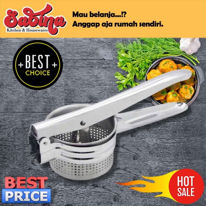 Alat Peras Jeruk Grinder Penghalus Parut Kentang Wortel Stainless