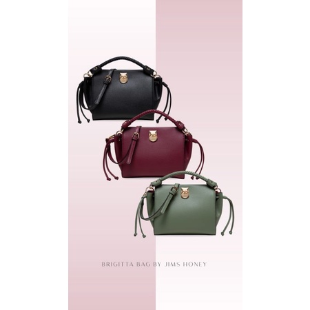 Brigitta Bag JimsHoney Original Tas Selempang Wanita Realpic Cod tas kerja sling official store