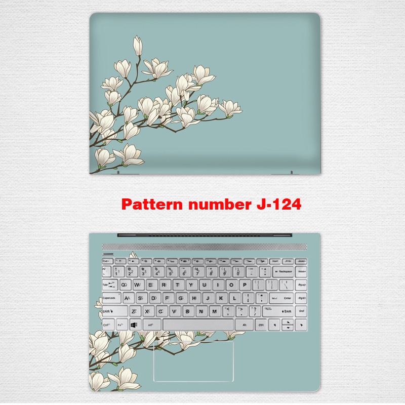 Computer Stickers Computer Laptop Skin Vinyl 2 Sides Laptop Skin for 11/12/13/14/15/17 Inch Universal Huawei Matebook13 2020 Glory Magicbookpro16.1 Sticker Version D14 / D15 / Xpro Laptop Protective Lovely, Simple Creative Decoration