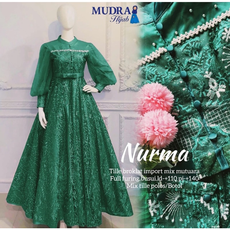 NURMA MIDI DRESS BY MUDRA