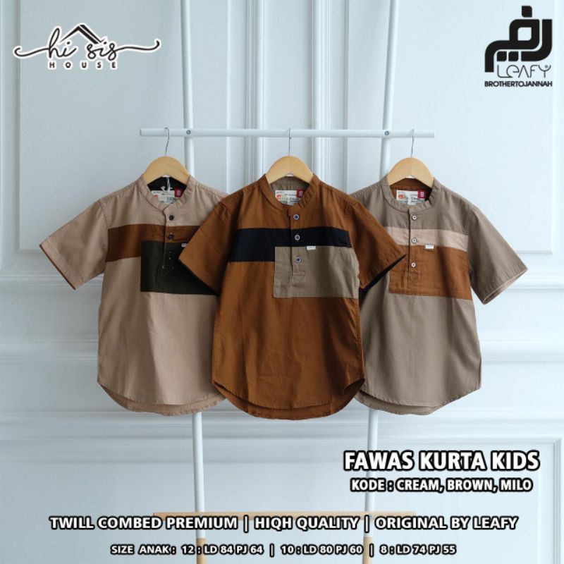 Fawas kurta kids