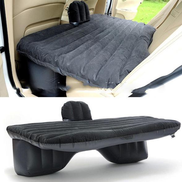 WuS Grab Medan Kasur Matras Angin Mobil Travel Inflatable Smart Car Bed OGLAND EAFC Hitam PRO B