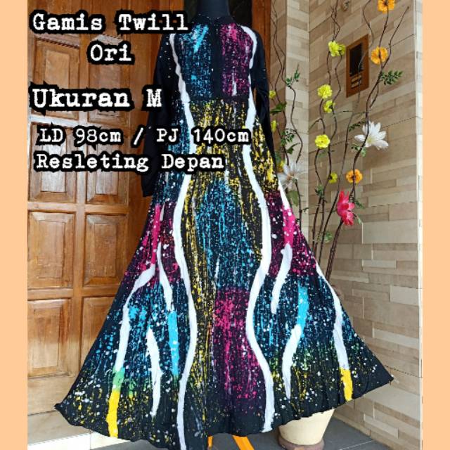 Gamis Twill Ori Klok A