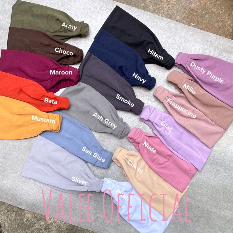 CIPUT BANDANA KAOS PREMIUM / Bandana Daleman Kerudung basic Rayon Premium