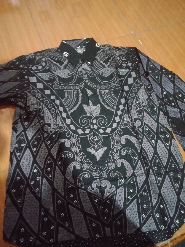 Size M L Xl Xxl Xxxl Bswart Batik Hrb026 Kenongo Hem Pendek Padi Pekalongan M L Xl Batik Pria Murah