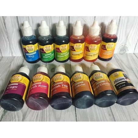 

PROMO warna makanan cair koepoe kupu 30ml