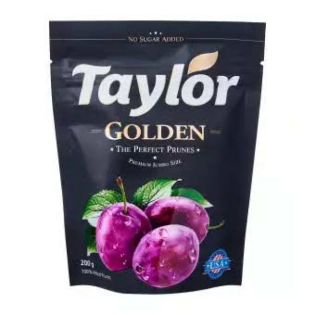 

taylor golden dried prune 200g manisan buah prune