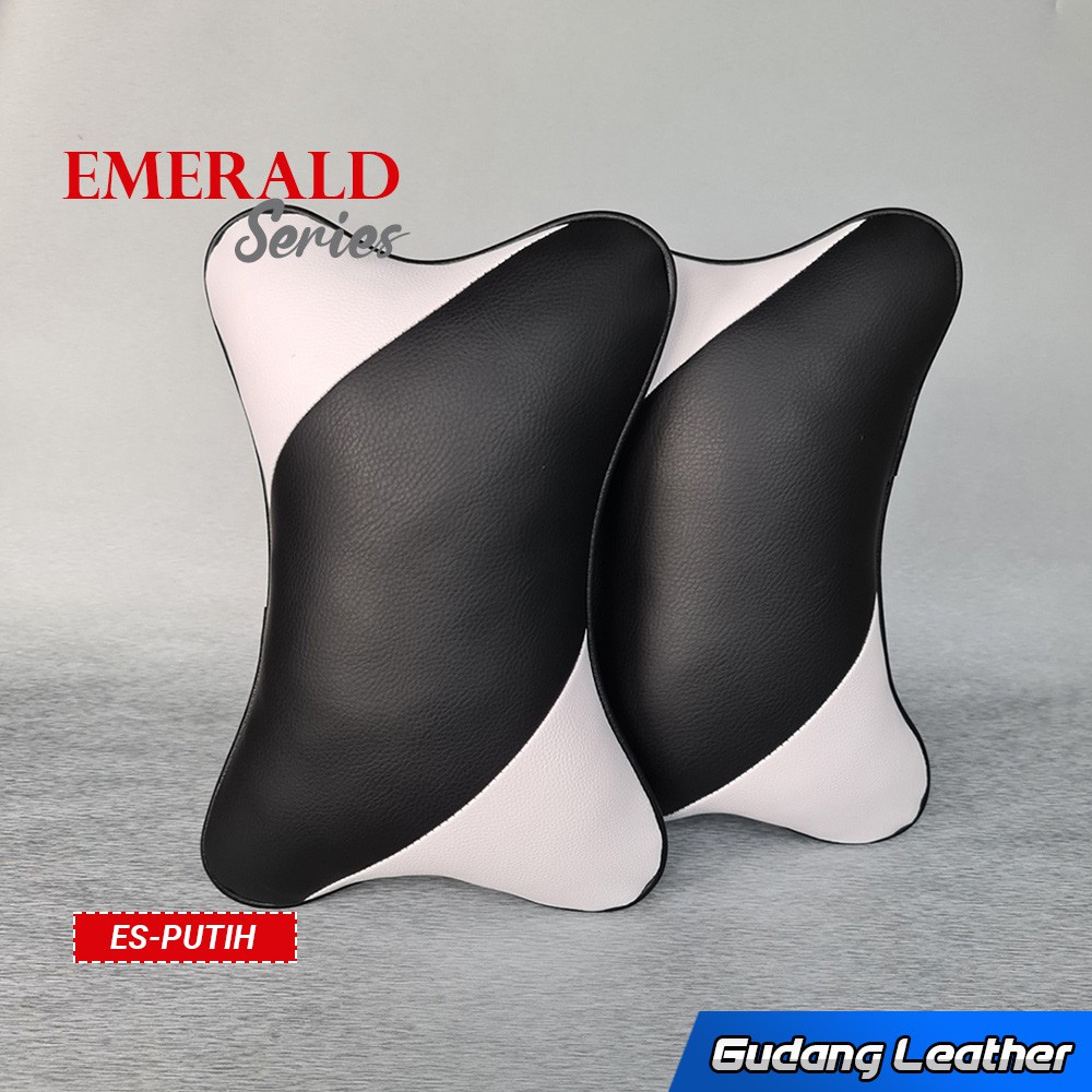 Bantal Mobil Kulit Sintetis - Emerald Series