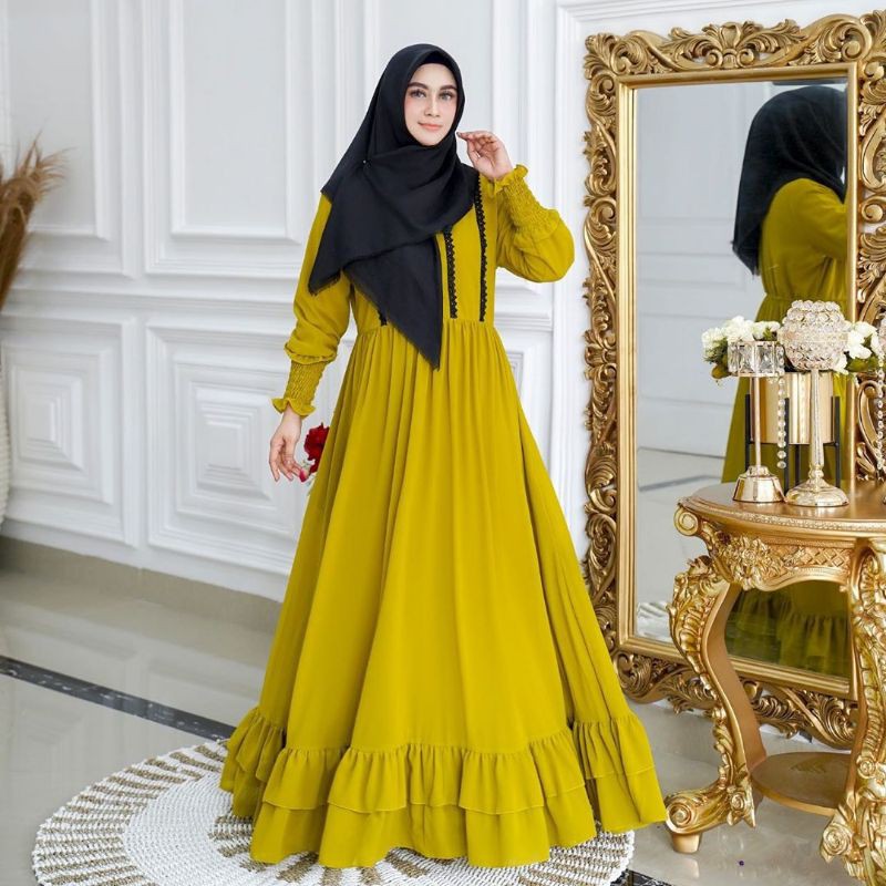 BISA COD ALIZA /  GAMIS CERUTI TERBARU 2020 / BABYDOLL RENDA DADA DRESS