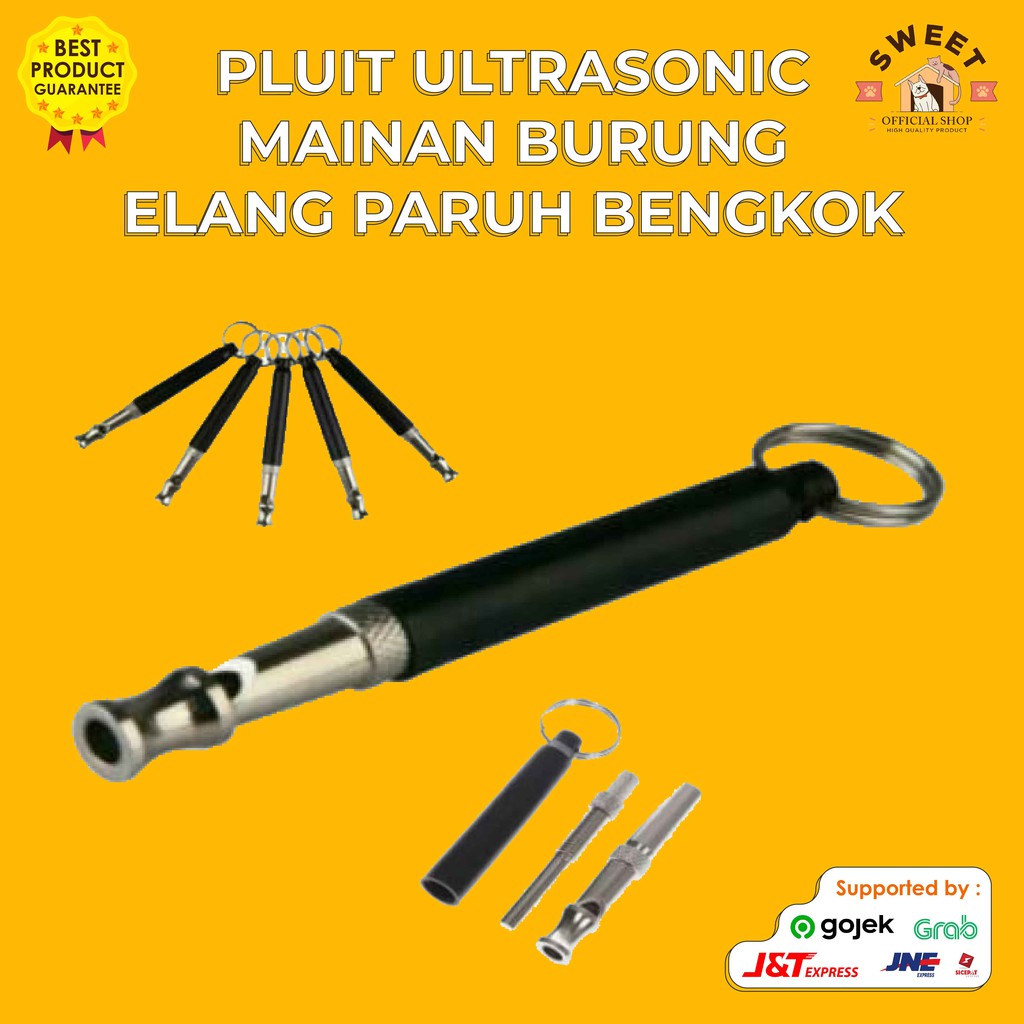 PLUIT ULTRASONIC - PLUIT MAINAN BURUNG ELANG PARUH BENGKOK PARROT ULTRASONIC WISTLE
