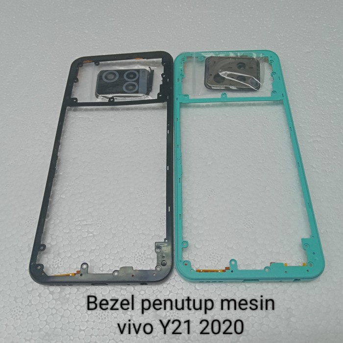 Bezel Bazel Tutup Mesin Tulang Tengah Vivo Y21 2020 Y21S Y21A Y33T