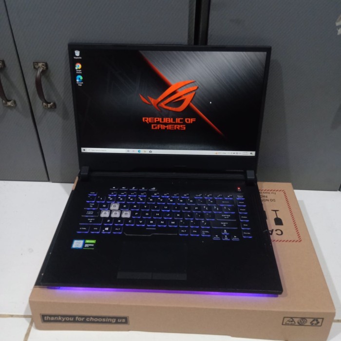 [Laptop / Notebook] Asus Gaming Rog Strix G531Gd/ Core I7-9750H, 8/1Tb/ Vram 4Gb/ Mulus Laptop Bekas