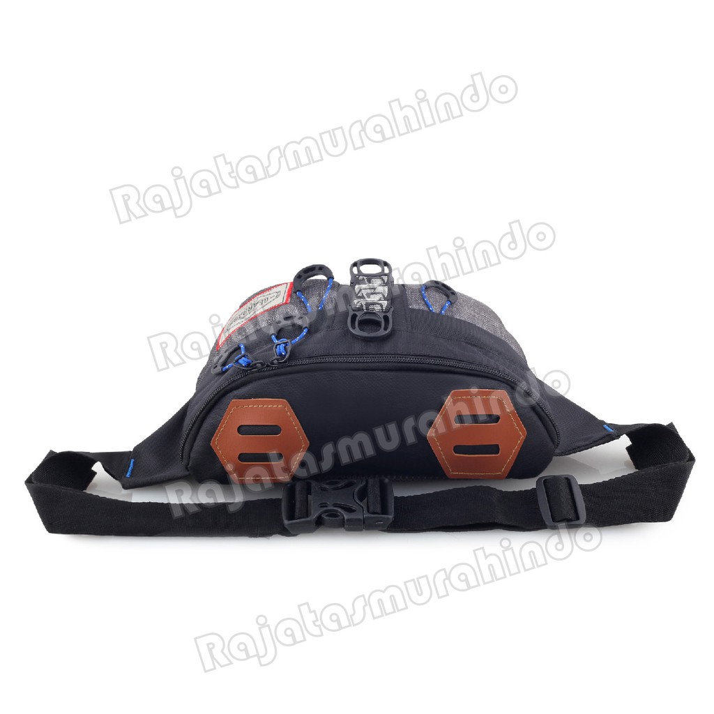 RTM - Tas Selempang Gear Bag - Authentic Double Attack Waistbag -13083