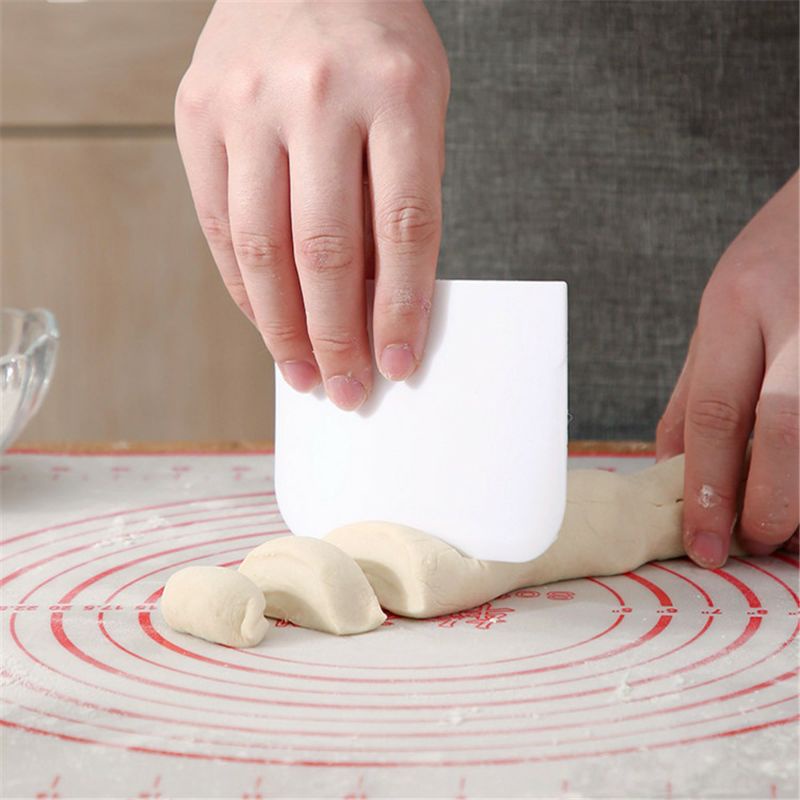 ~ PIYOSHI08 ~ Alat Pemotong Adonan  Roti Multifungsi /Scrapper Smoother  Fondant Dekorasi Kue PD102