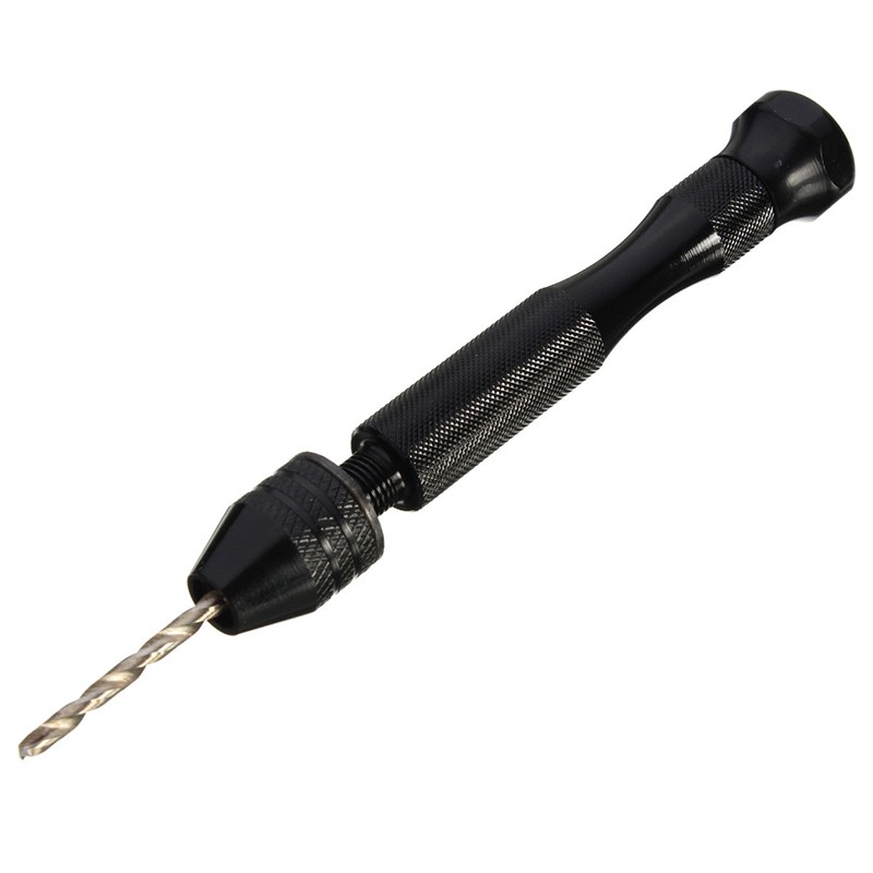 Taffware Bor Tangan Manual HSS Twist Drills dengan 10 Mata Bor - 3003 - Black