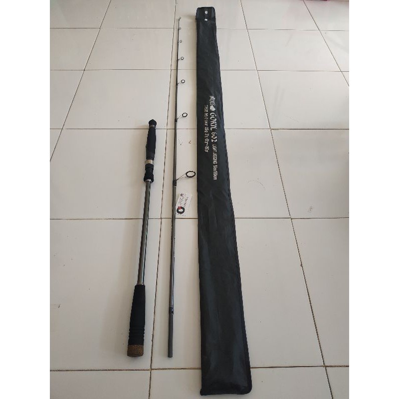 Rod LIGHT JIGGING IROLY GOKIL 602 / 180cm (Line Test PE.3-4)