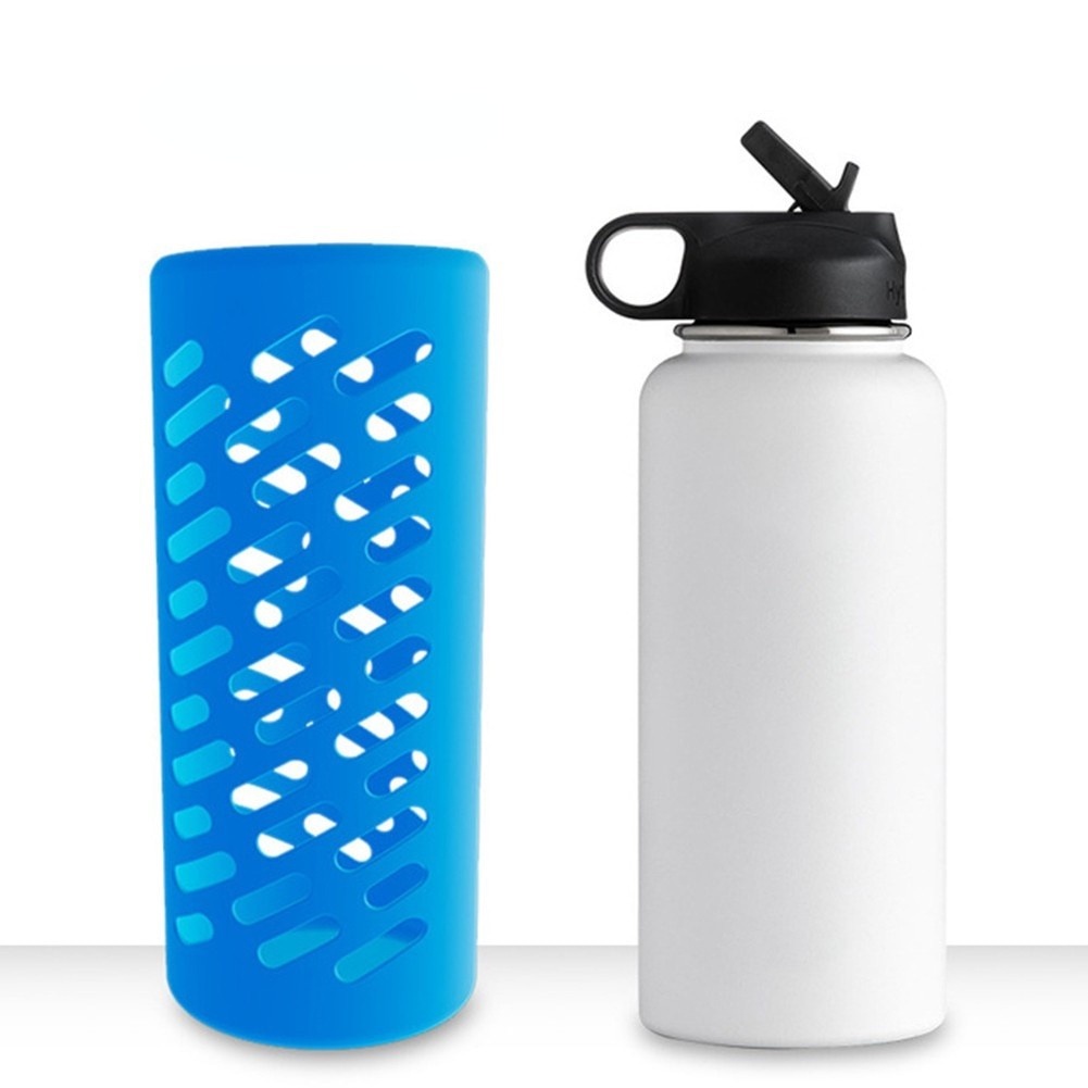 Cover Botol Air Minum Hydro Flask Bahan Silikon Anti Slip / Jatuh 32 / 40oz