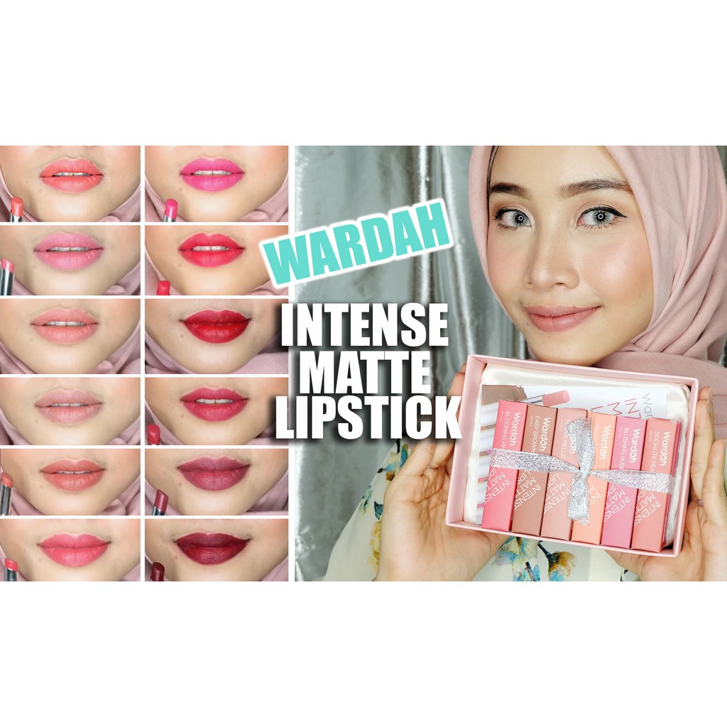 Wardah Intense Matte Lipstick | Shopee Indonesia