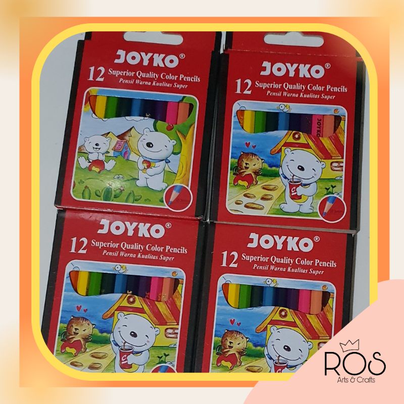 

Pensil warna kecil JOYKO isi 12