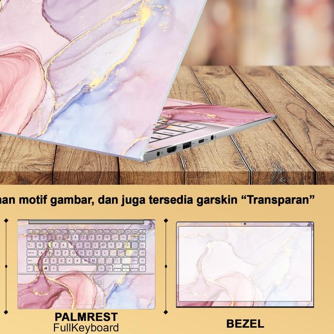 ♔ Cover Garskin Laptop Lenovo IdeaPad Flex 5 5i 14 Skin Bening Transparan Full Body Gambar Fullbody 