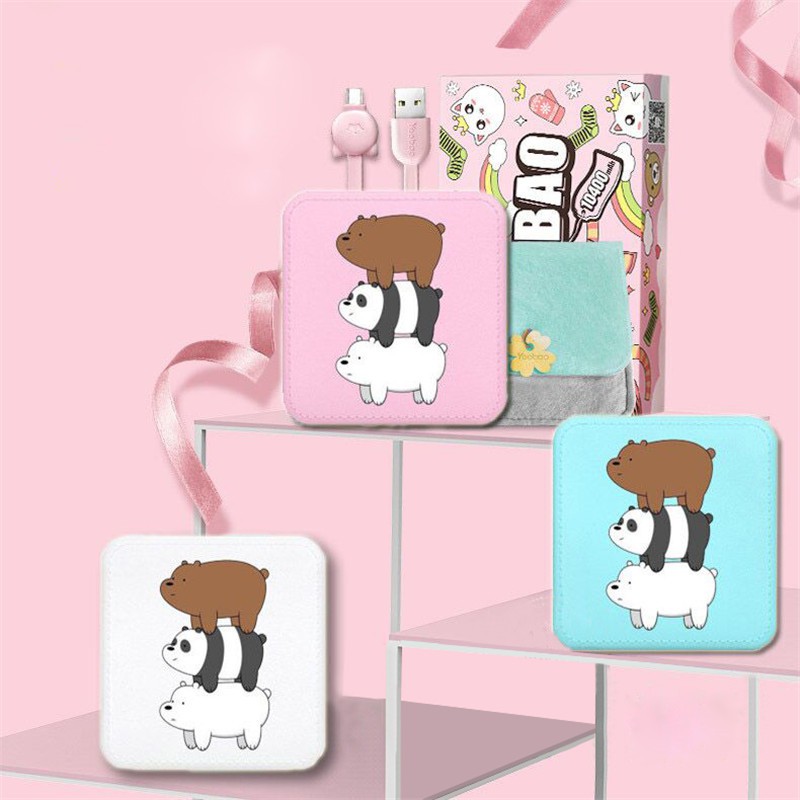 Powerbank 20000mAh Big Capacity Cute Portable Mini Power Bank