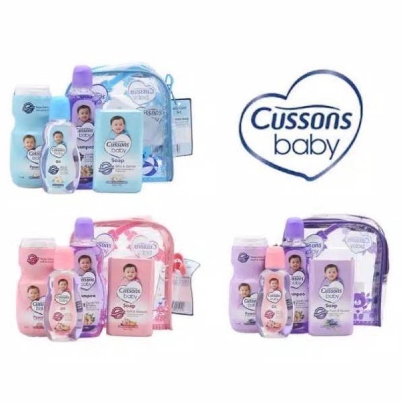 Cussons Paket Sabun Bayi Set Mini / Medium Perlengkapan Bayi Murah Ukuran Kecil