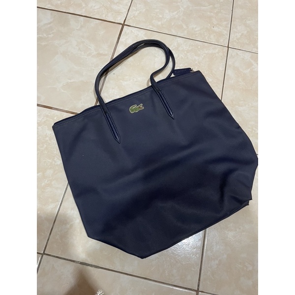 lacoste tote bag preloved