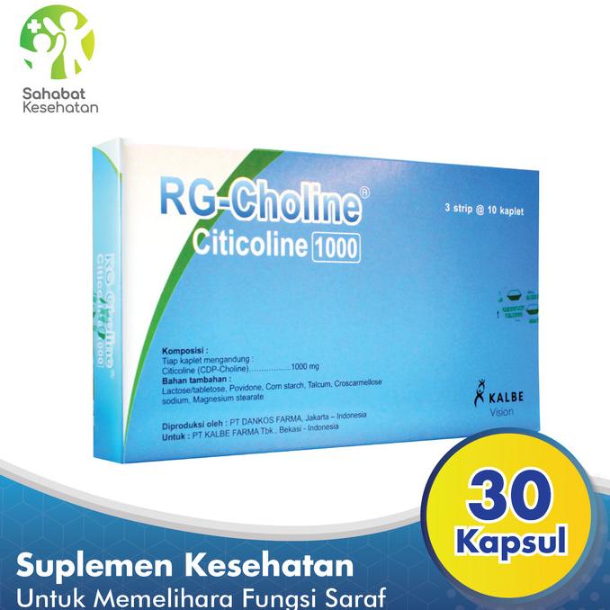 TERLARIS RG-Choline Kaplet 1000 Murah