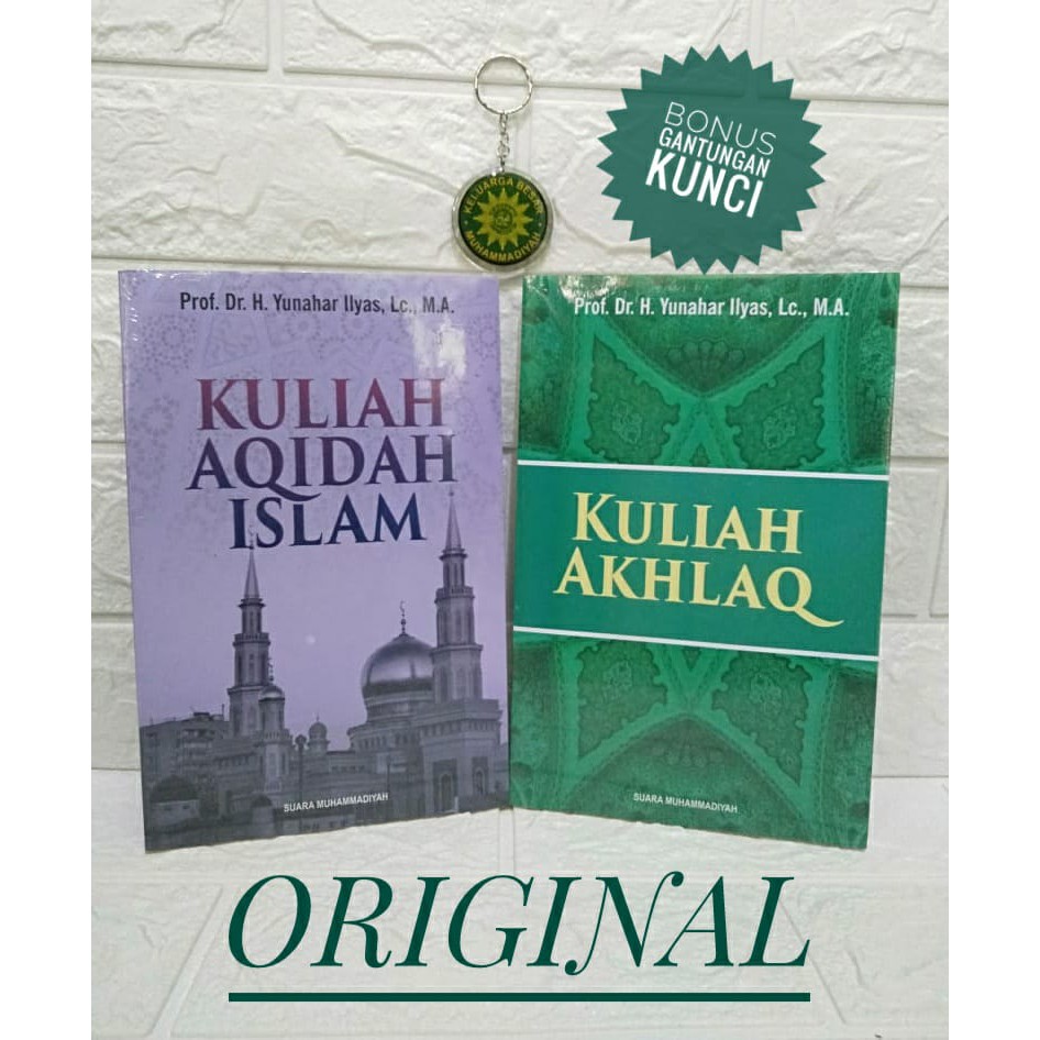 Paket Buku Original-Kuliah Aqidah & Akhlak-Yunahar Ilyas-Suara Muhammadiyah