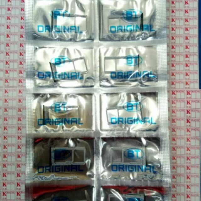 SIMTRAY SIMLOCK TEMPAT KARTU XIAOMI NOTE 6 PRO ORIGINAL