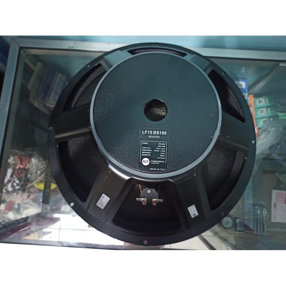 PROFESIONAL LOAD SPEAKER RCF 18 LF18BS190 600W LOW MID 18 INCH Grade A